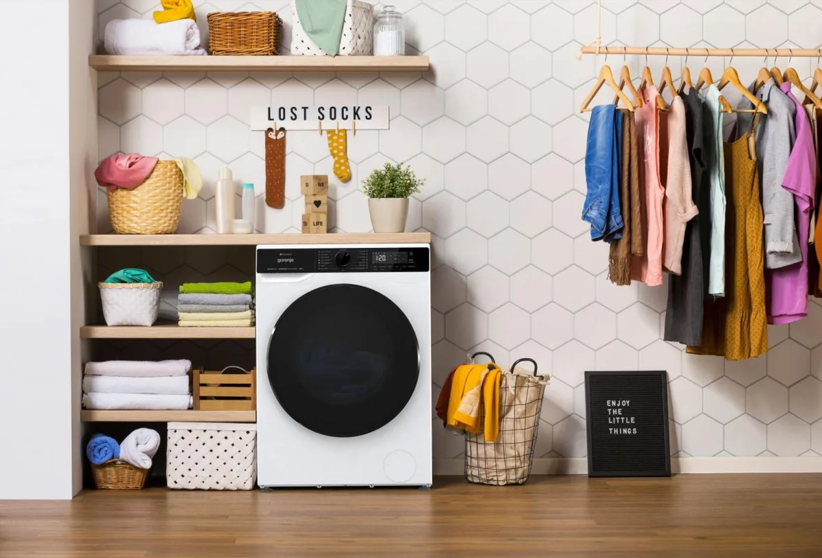 Прально-сушильна машина Gorenje 9кг 1400 об/хв фронтальна з Wi-Fi для прання і сушіння біла