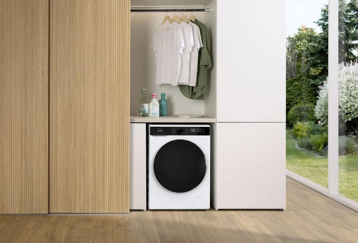 Прально-сушильна машина Gorenje 9кг 1400 об/хв фронтальна з Wi-Fi для прання і сушіння біла