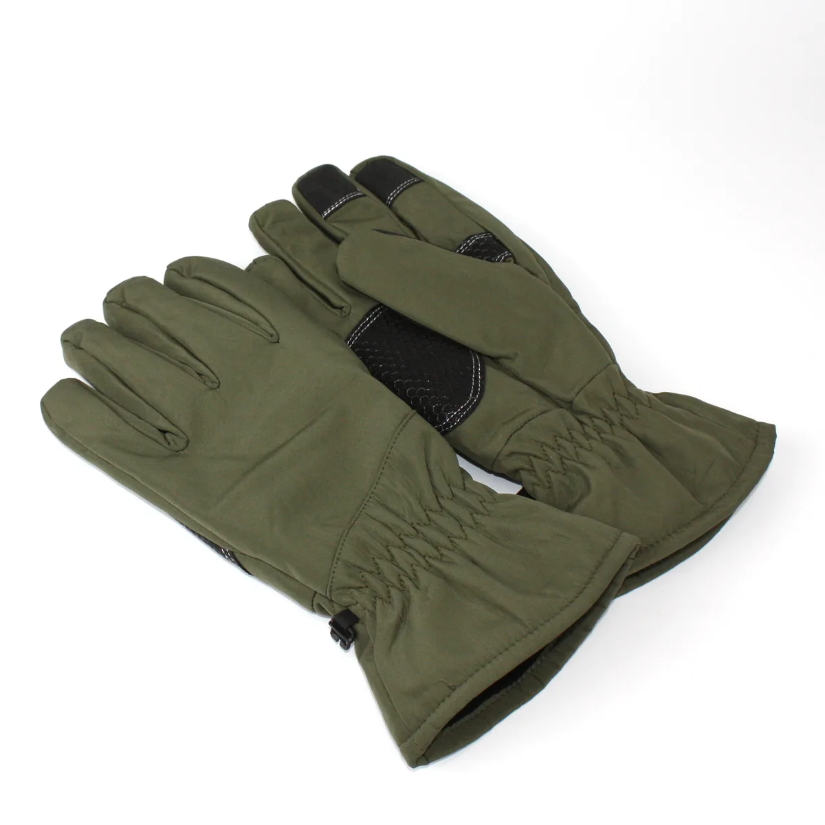 Рукавиці зимові UAD SoftShell M Олива сенсорні 3 шари