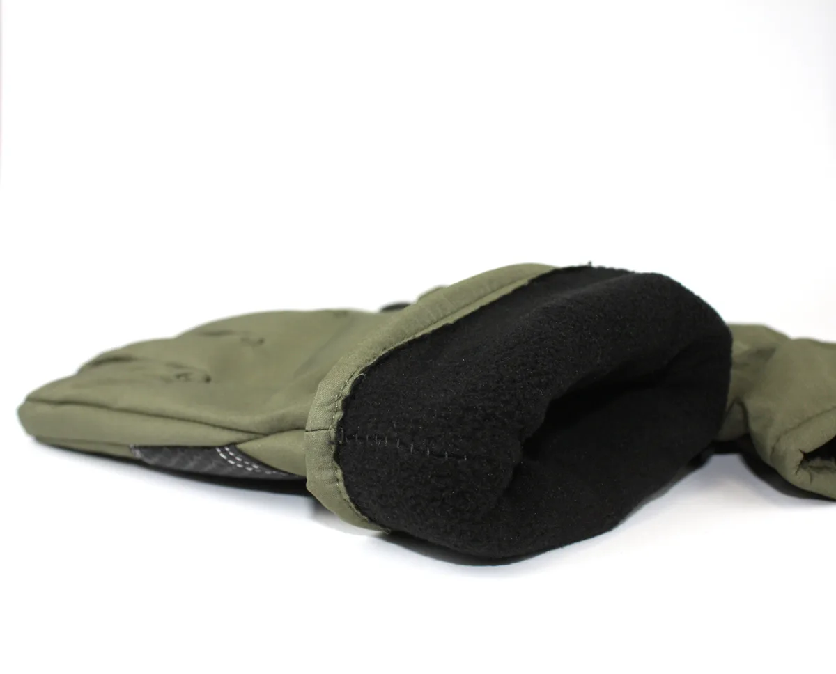 Рукавиці зимові UAD SoftShell M Олива сенсорні 3 шари