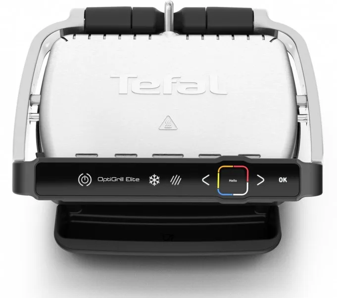 Электрогриль Tefal Нержавеющая сталь 300х200 мм Серебристый