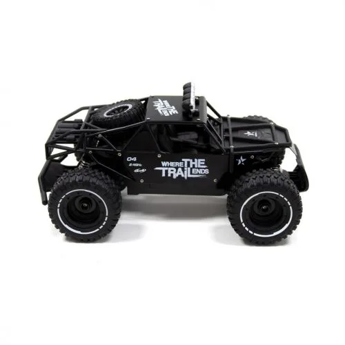 Радіокерована машинка Off-road Crawler Sulong Toys чорна 1:14 для дітей від 8 років позашляховик на пульті керування