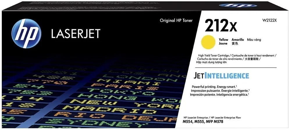Картридж HP 212X CLJ M554/M555/M578 Yellow (10000 стор)