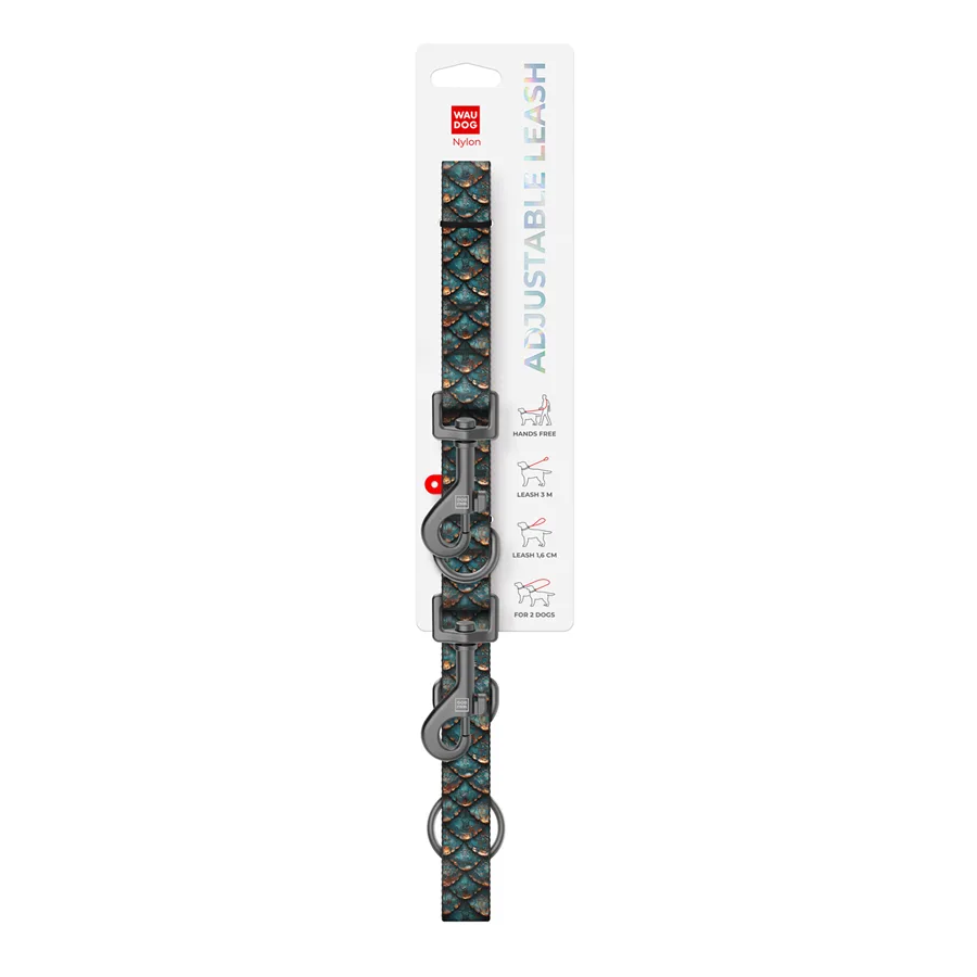 Повідок WAUDOG Nylon 300x20 мм Нейлон М Луска