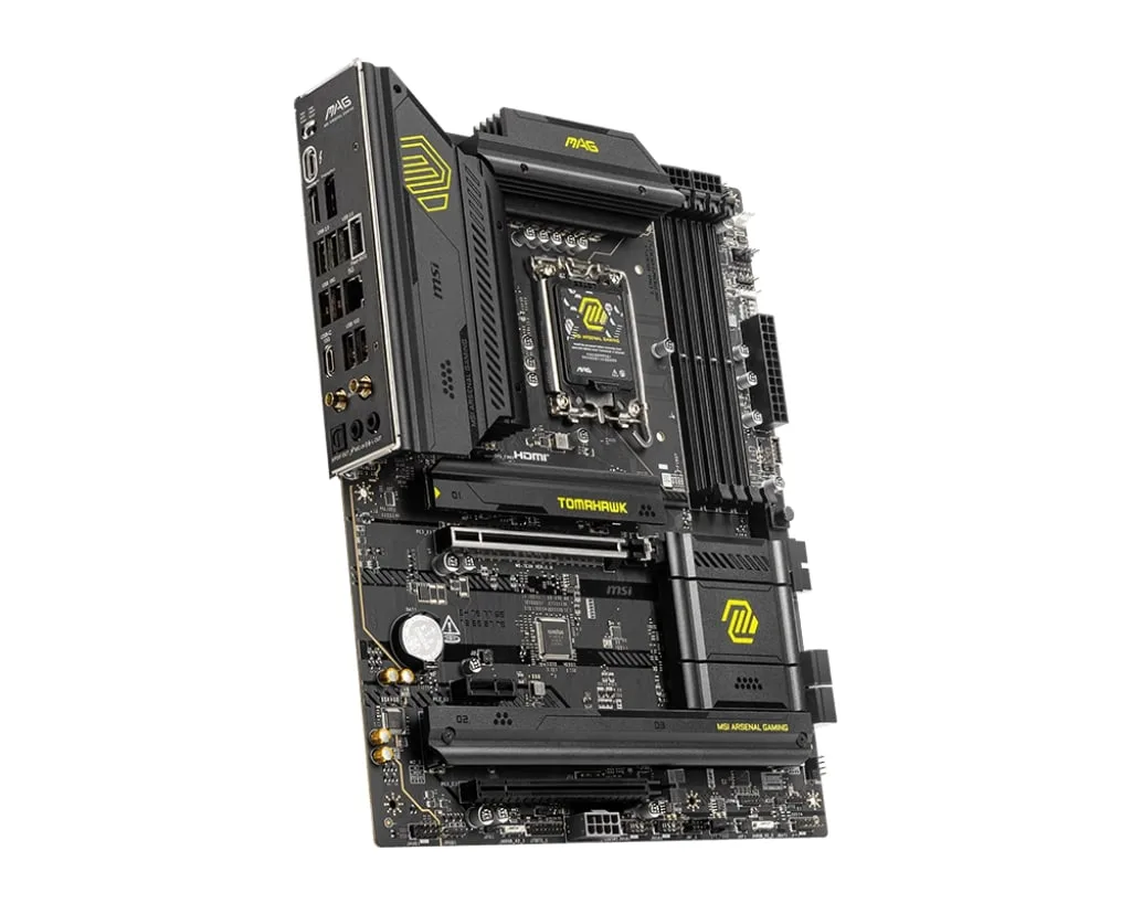 Материнcька плата MSI MAG B860 TOMAHAWK WIFI s1851 B860 4xDDR5 M.2 HDMI DP Wi-Fi BT ATX