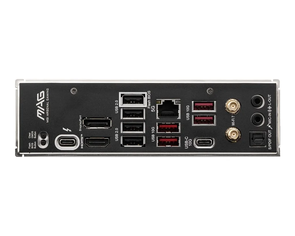 Материнcька плата MSI MAG B860 TOMAHAWK WIFI s1851 B860 4xDDR5 M.2 HDMI DP Wi-Fi BT ATX
