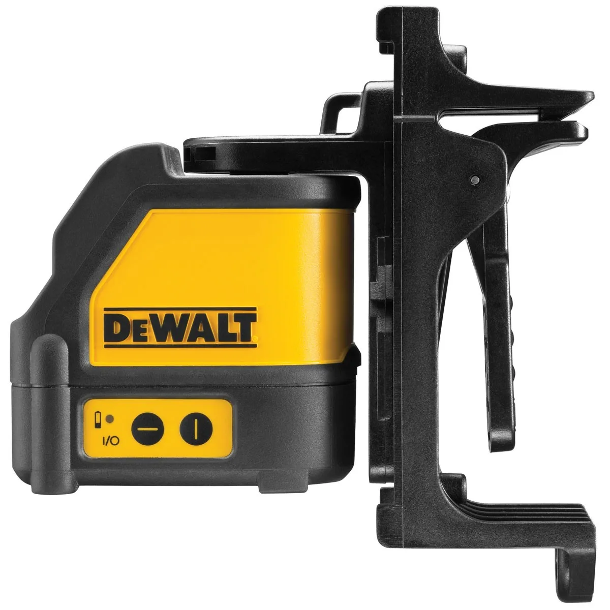 Лазерний рівень DeWalt червоний промінь 3АА, захист IP54, у комплекті з кейсом, вага 0.75 кг.