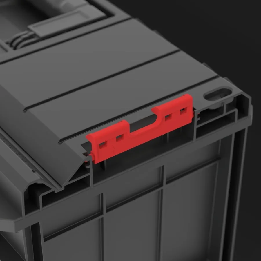Ящик для інструментів QBRICK пластик 545х270х230 мм чорний