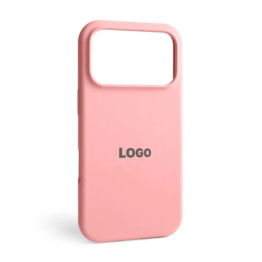 Чохол силіконовий для Apple iPhone 17 Pro  light pink
