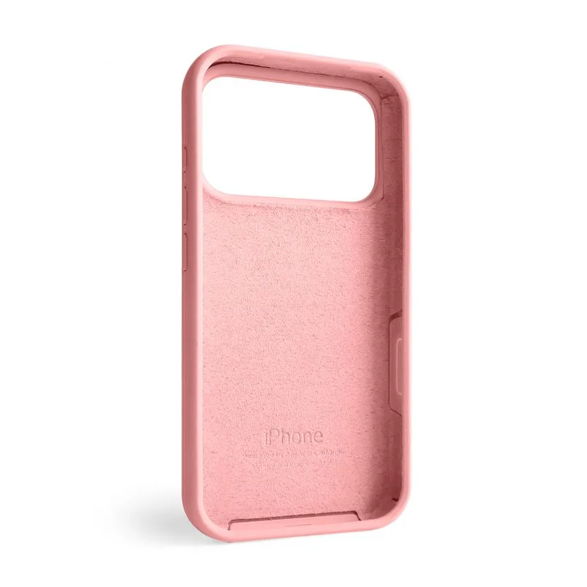 Чохол силіконовий для Apple iPhone 17 Pro  light pink