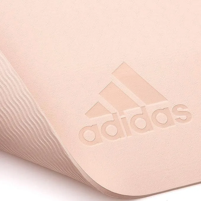 Килимок для йоги Adidas TPE 176х61 см бежевий