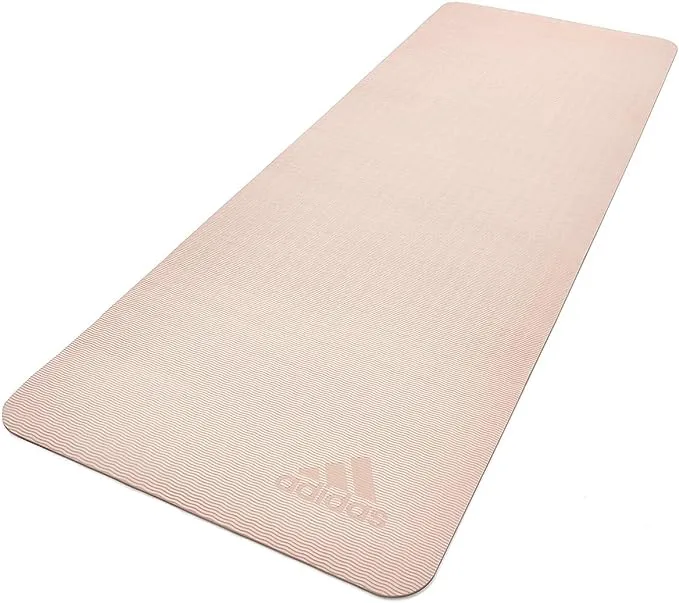 Килимок для йоги Adidas TPE 176х61 см бежевий