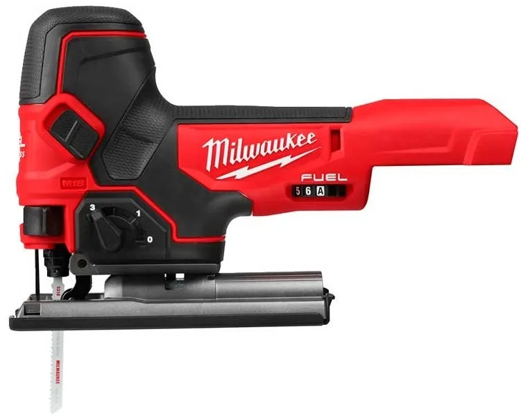Акумуляторний лобзик Milwaukee M18 FBJS-0X 18В, 1х5.0А·год, 800-3500 об/хв, хід 25 мм, кейс, 2.5 кг, без зарядного пристрою.
