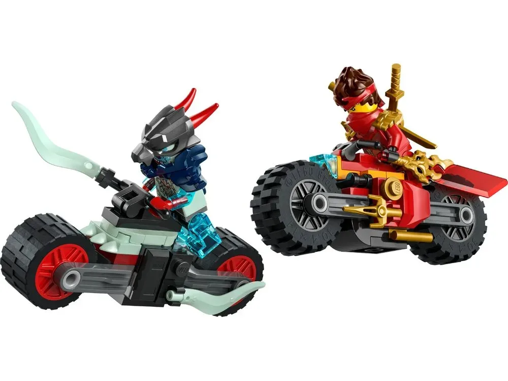 Конструктор LEGO Ninjago 2 мотоцикла для конструювання різнокольоровий
