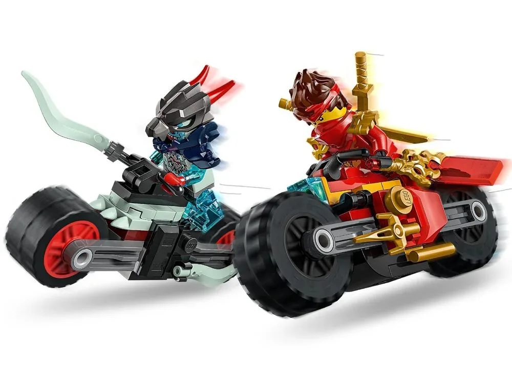 Конструктор LEGO Ninjago 2 мотоцикла для конструювання різнокольоровий