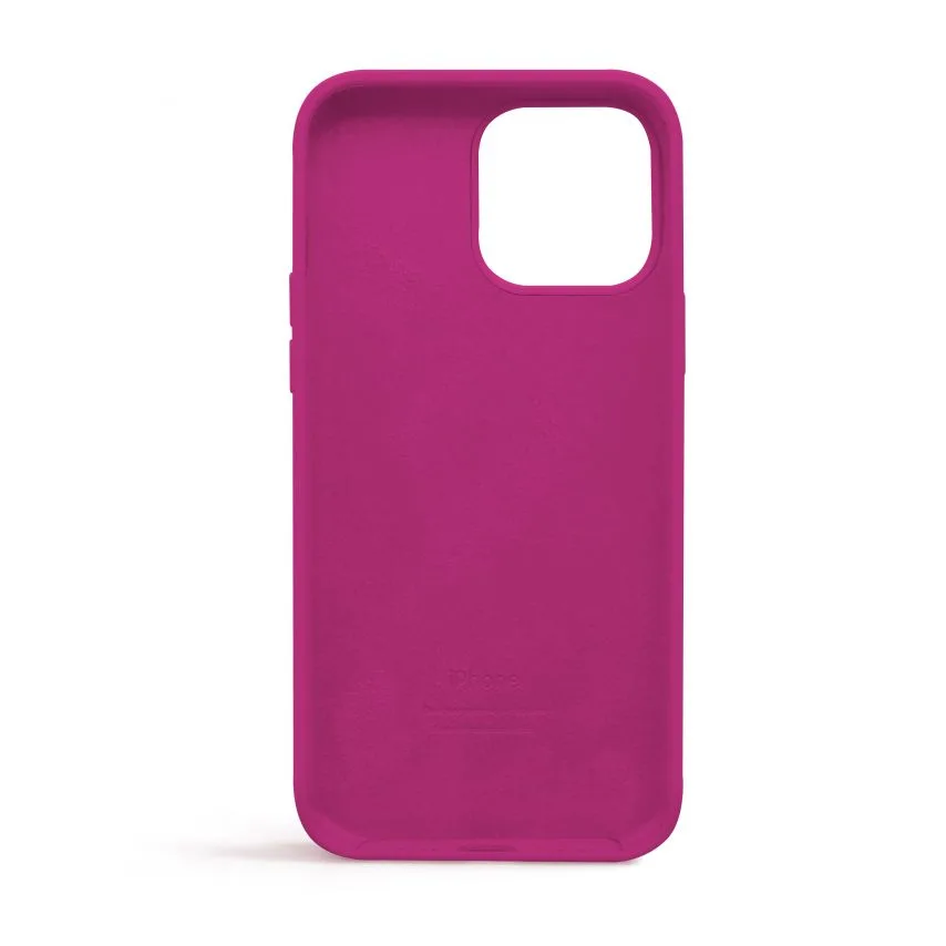 Чохол Silicone Case для Apple iPhone 13 Pro Max силікон  малиновий