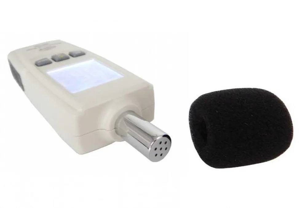 Шумомір Benetech GM1352 30-130 дБ з ЖК-дисплеєм 4,5 В високочутливий мікрофон