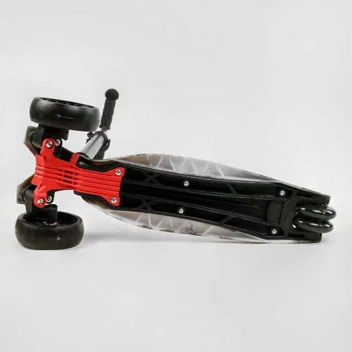 Триколісний самокат Best Scooter знімне кермо PU колеса зі світлом для дітей та підлітків прогулянковий транспорт