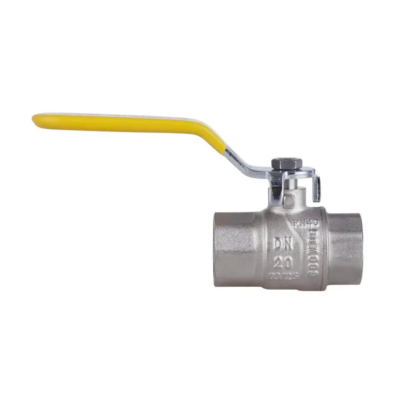Кран кульовий 3/4" ВР для газу латунний важільний Thermo Alliance Forte