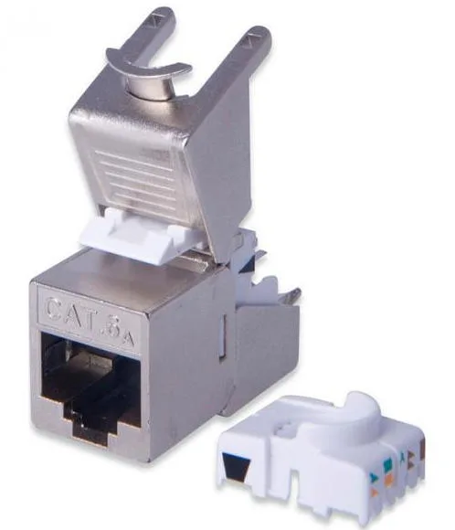 Модуль DIGITUS Keystone САТ 6А RJ45, STP, упаковка 24шт.
