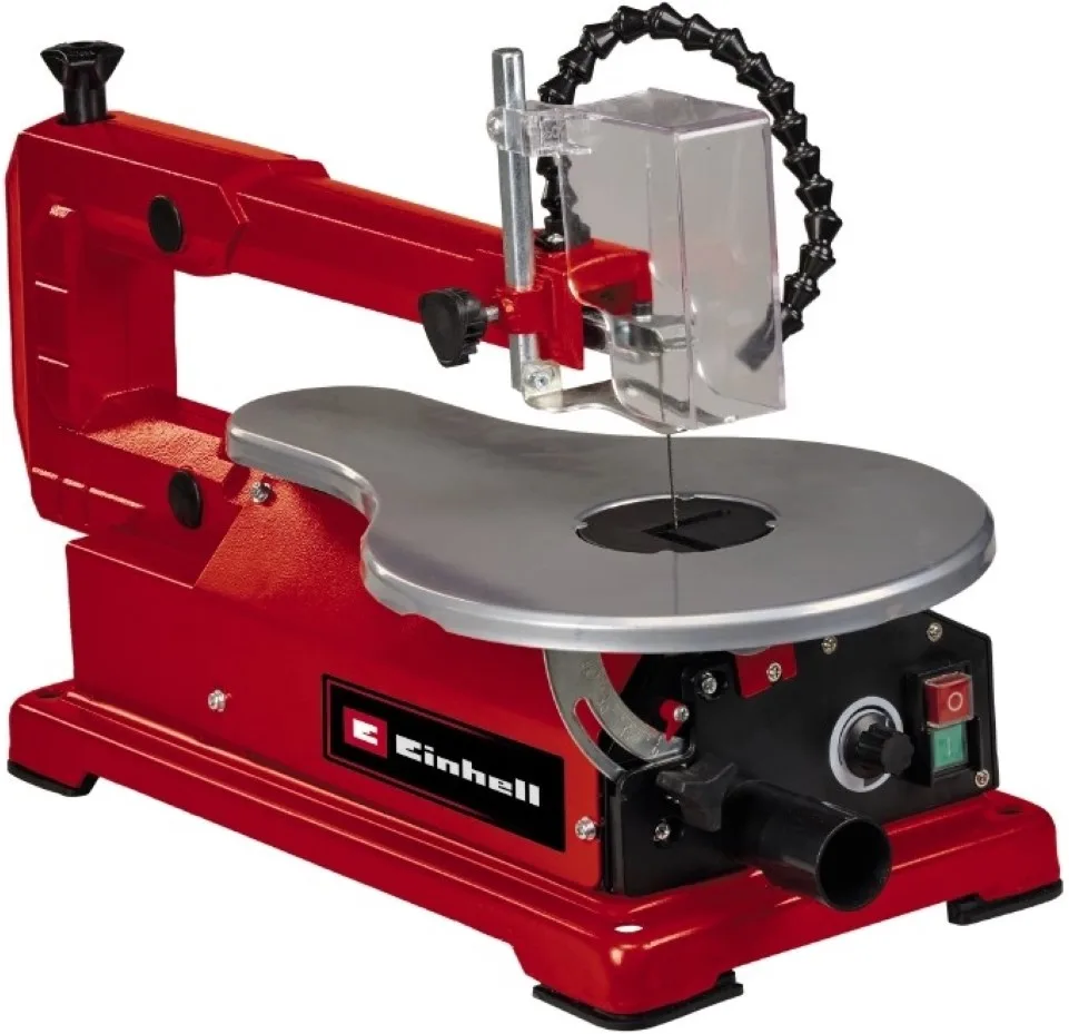 Стаціонарний лобзик Einhell TC-SS 406 E 120В, 400-1600 об/хв, виліт 40 мм, вага 8.9 кг.