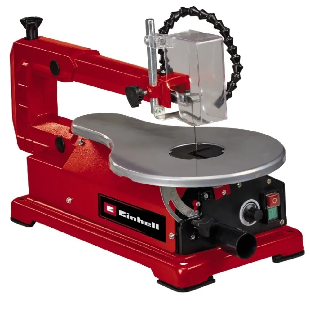 Стаціонарний лобзик Einhell TC-SS 406 E 120В, 400-1600 об/хв, виліт 40 мм, вага 8.9 кг.