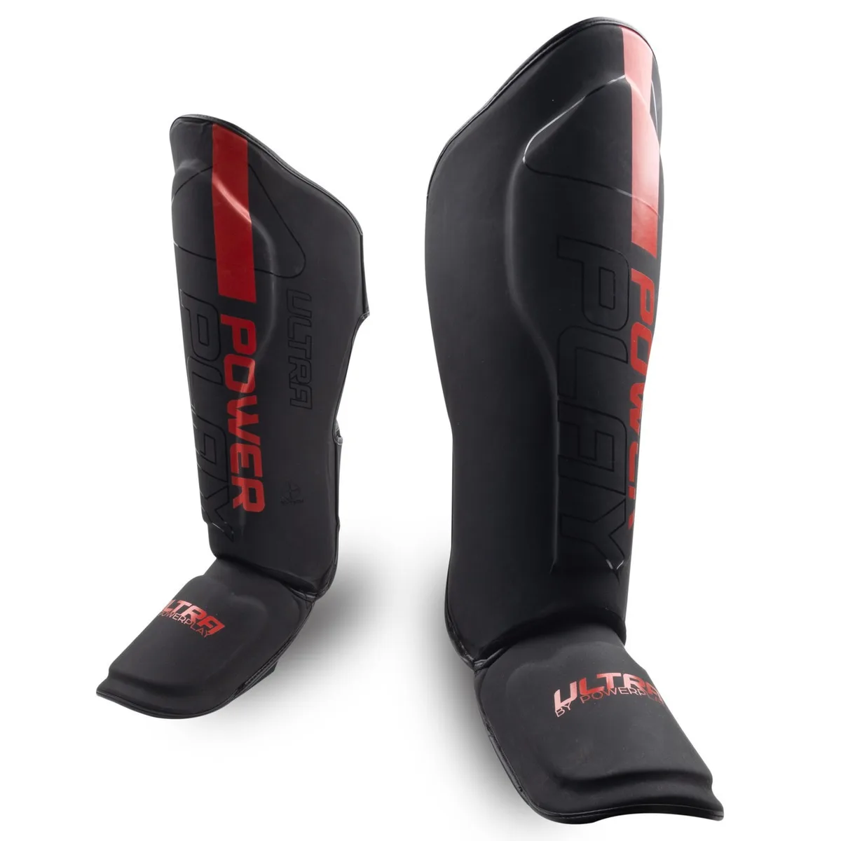Захист гомілки стопи Active Point штучна шкіра XL Червоний