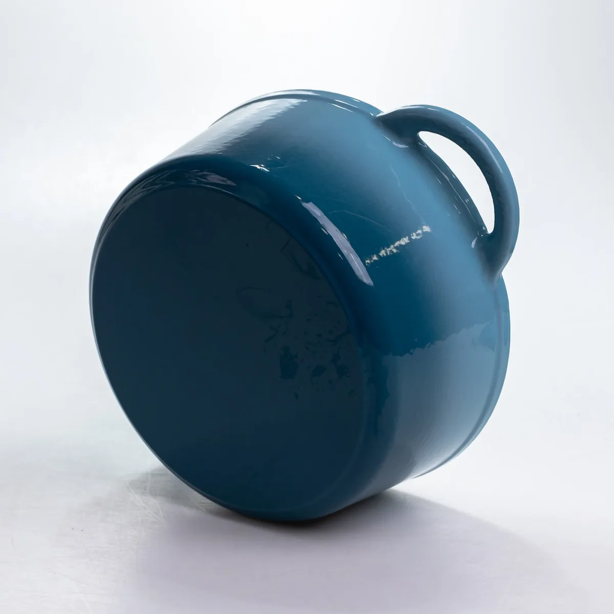 Каструля чавунна Premium Cookware 2.5 л Емальована Синя
