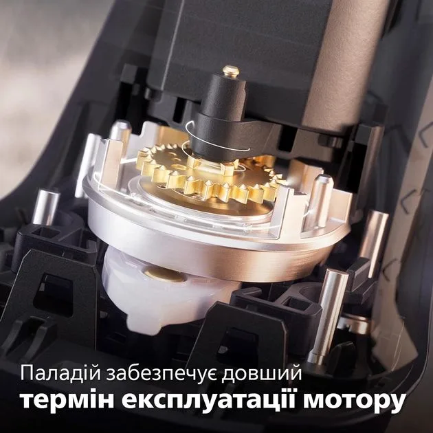Електрична бритва Philips роторного типу Series 7000, потужність 9Вт, з 3 бритвяними головками, Li-Ion акумулятором, для сухого та