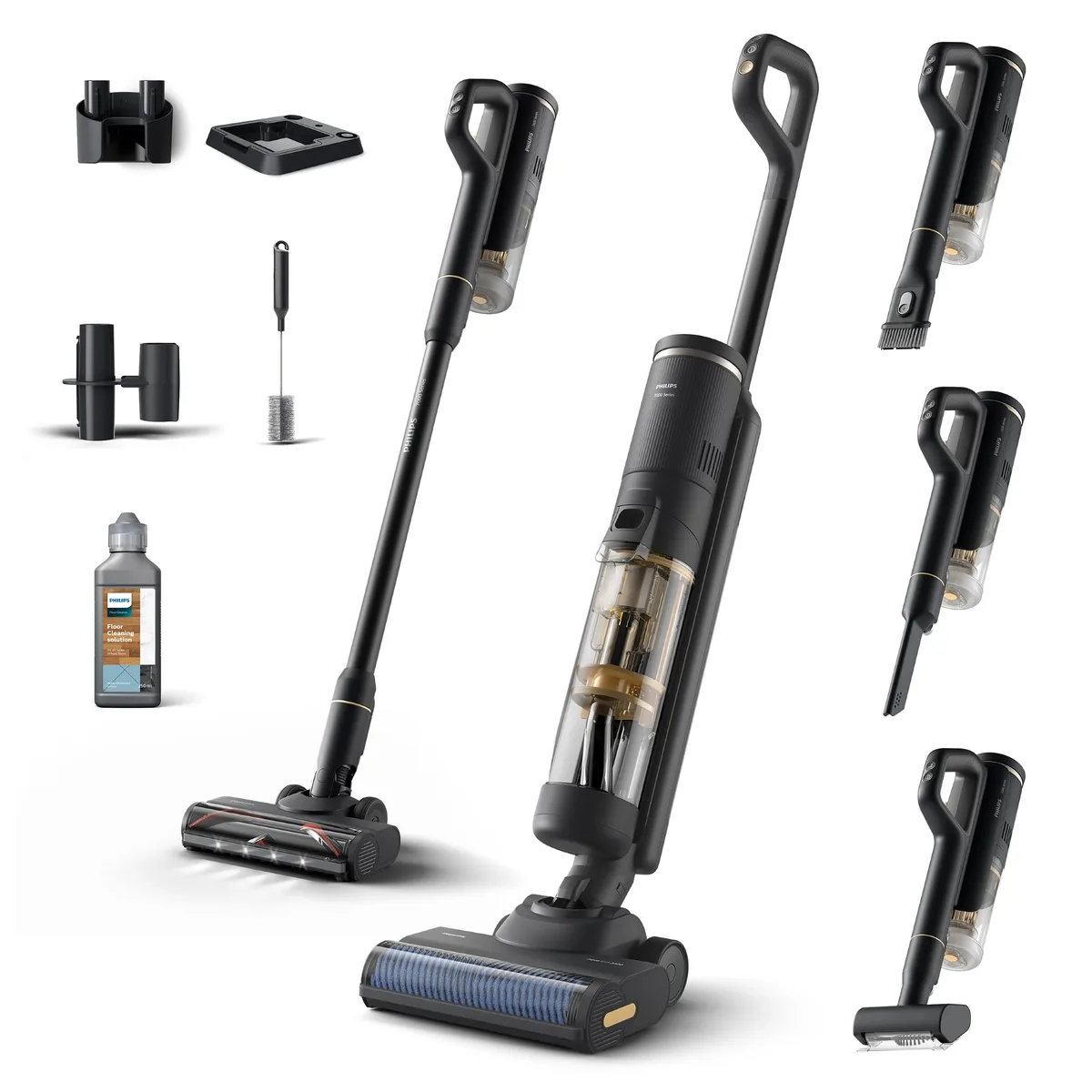 Пылесос Philips аккумуляторный 3 в 1 для сухой и влажной уборки 0 42 л