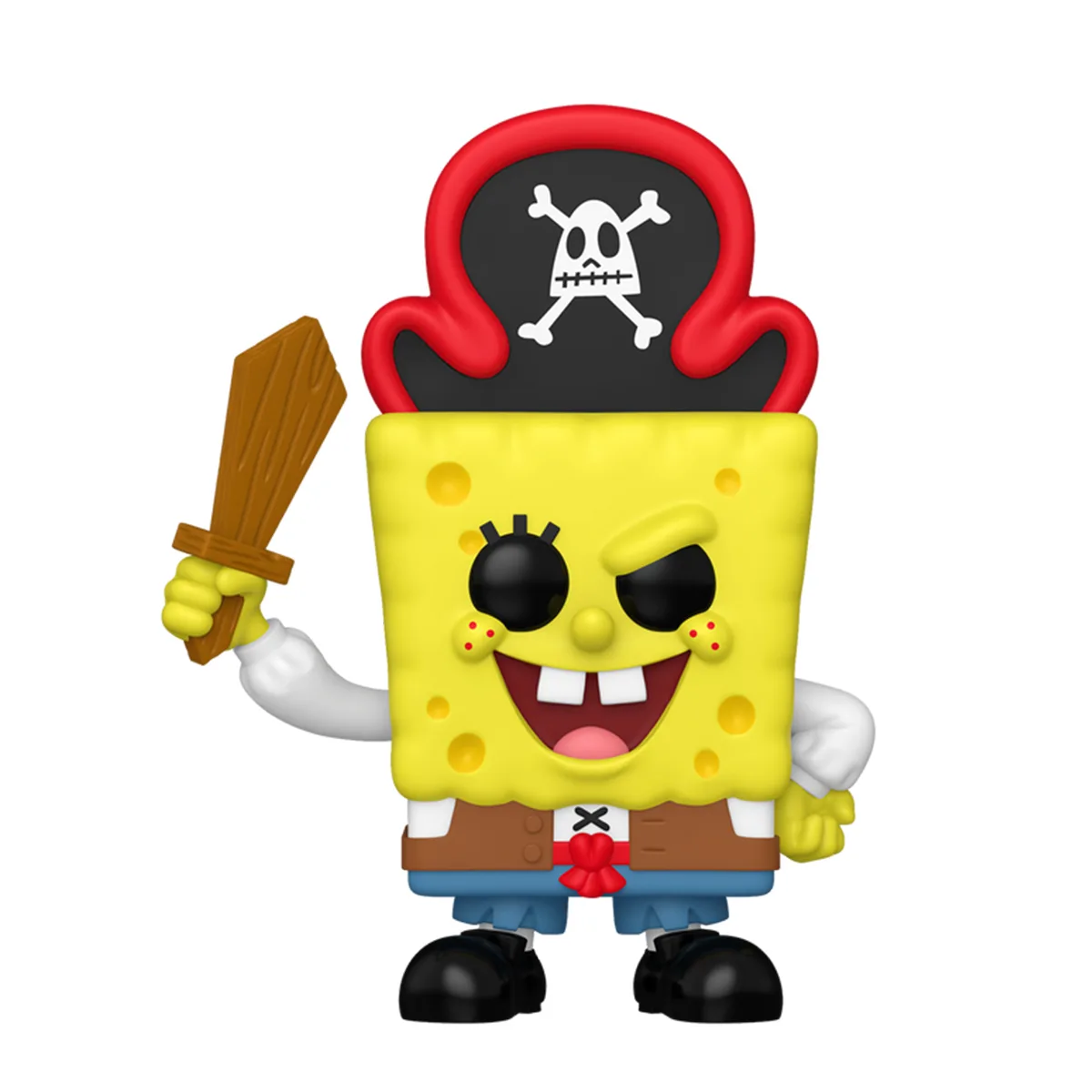 Ігрова фігурка Funko POP! вінілова 6х5,5х11,4 см Губка Боб Пірат