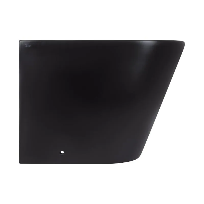 Біде підлогове Qtap Scorpio 365x585x430 мм кераміка матова чорна