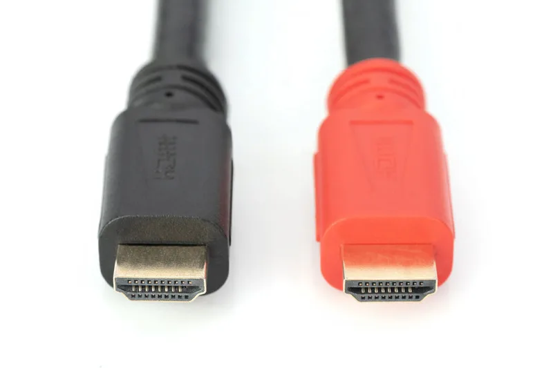 Кабель DIGITUS HDMI (M/M), 4K, High speed, активний, 20м, чорний