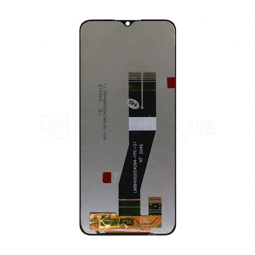 Дисплей Samsung IPS 163х72 мм чорний з сенсорним екраном Service Original