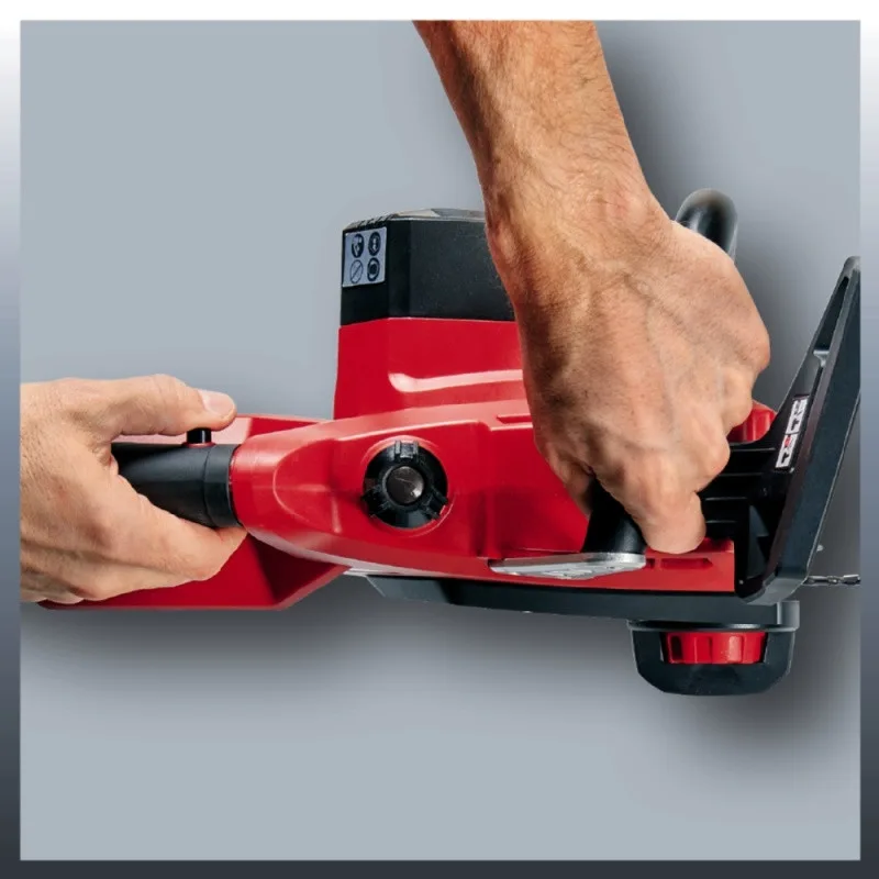 Акумуляторна ланцюгова пила Einhell GE-LC 18 Li Kit 18В PXC, 1x3А·год, шина 25 см, швидкість 4.3 м/с, вага 2.97 кг.