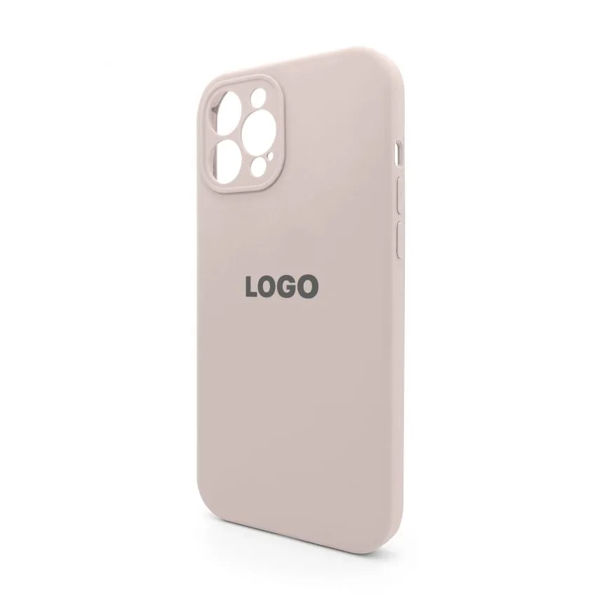 Чохол Silicone Case для смартфонів силіконовий 12 Pro Max рожевий