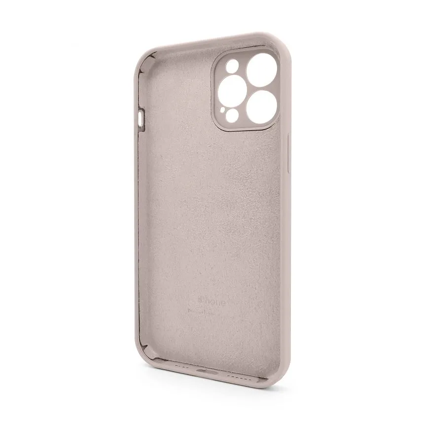 Чохол Silicone Case для смартфонів силіконовий 12 Pro Max рожевий