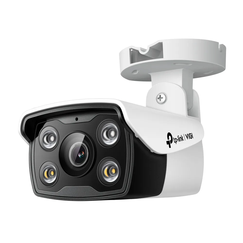 IP-камера TP-LINK VIGI C340-4, PoE, 4 Мп, 4 мм, H265+, IP66, Bullet, цветное ночное видение, наружная.