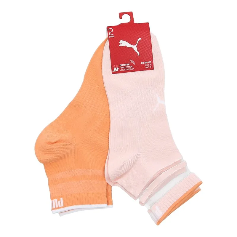 Шкарпетки Puma 71% бавовна 35-38 персиковий рожевий 2 пари