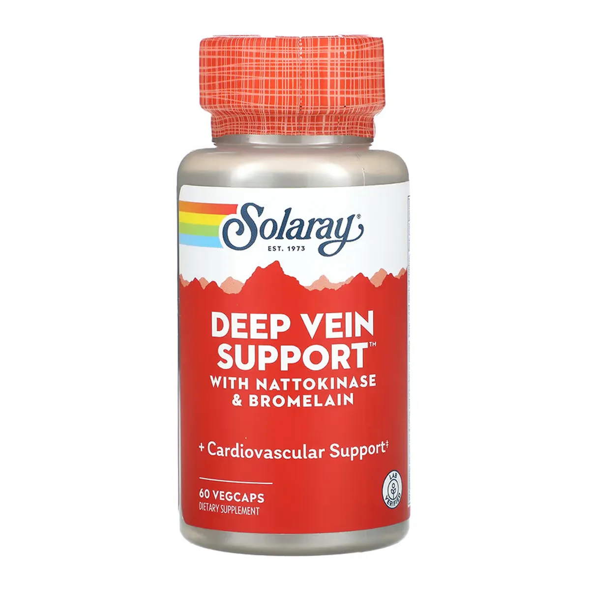 Deep Vein Support Solaray рослинні капсули 60 шт підтримка серцево-судинної системи