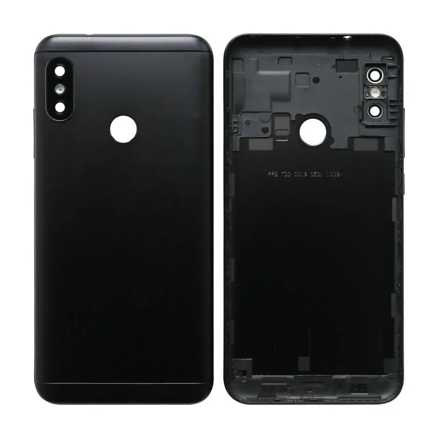 Корпус Xiaomi черный со стеклом камеры и боковыми кнопками Original Quality.