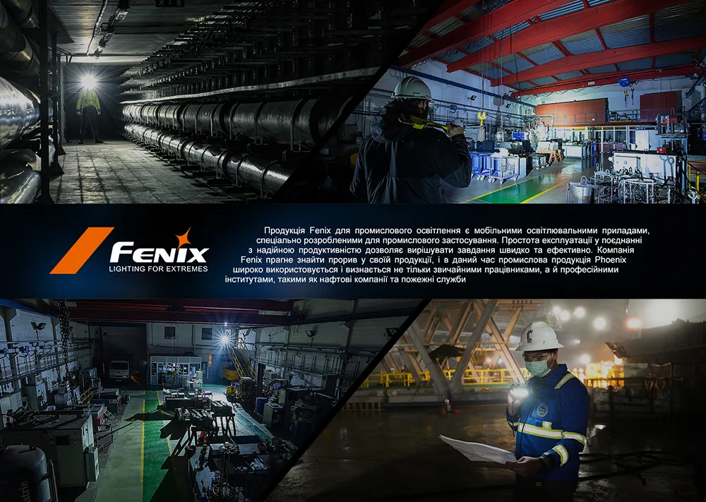Налобний ліхтар Fenix пластиковий 115 г 600 лм чорний