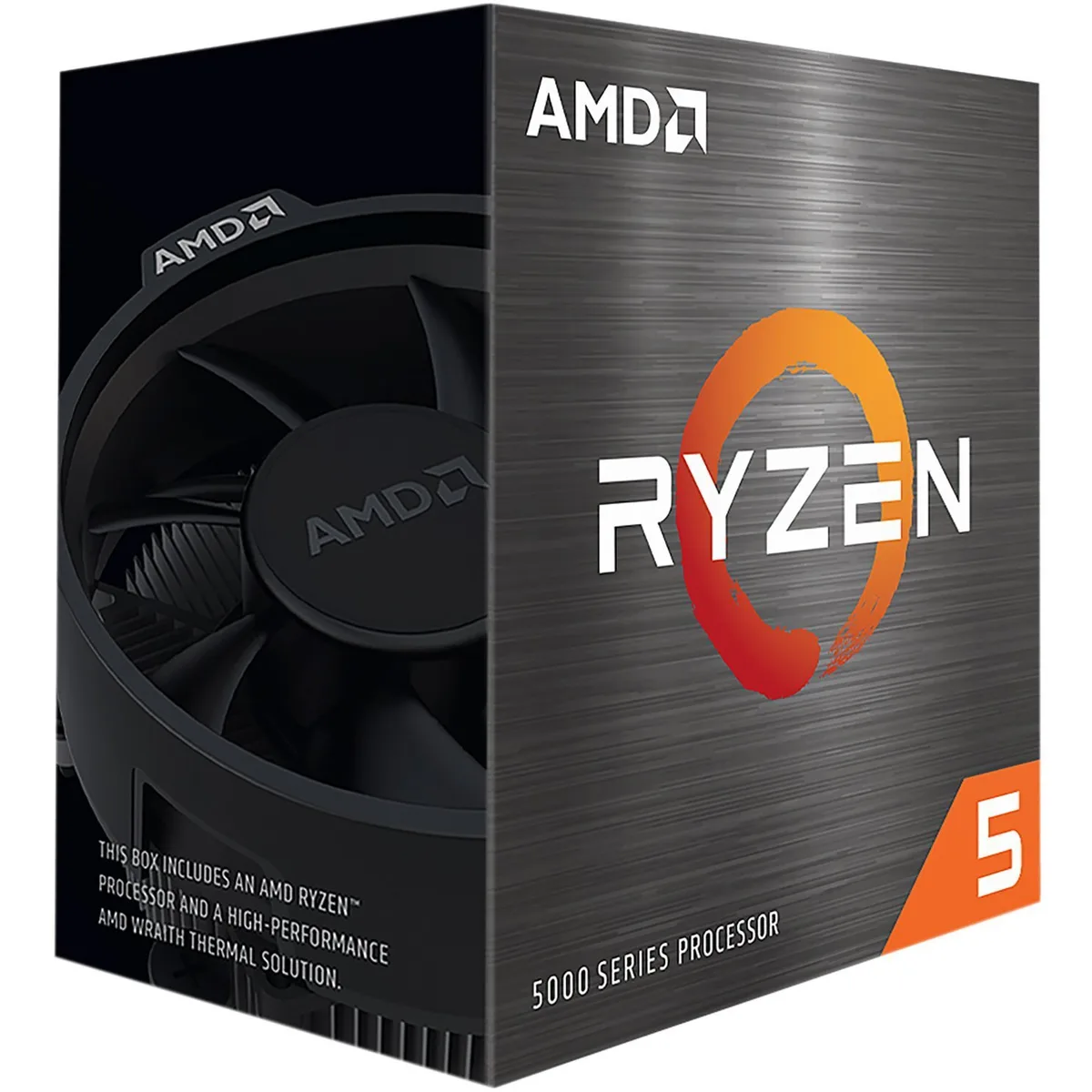 Центральный процессор AMD Ryzen 5 5500 6C/12T 3.6/4.2GHz Boost 16Mb AM4 65W Wraith Stealth cooler Box