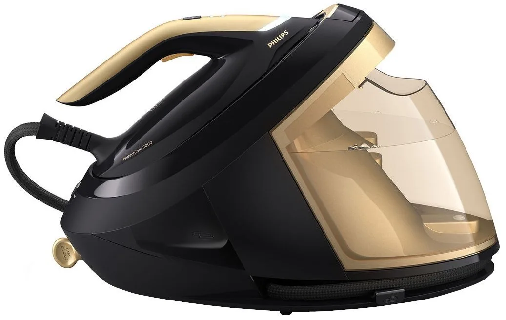 Парогенератор Philips PerfectCare 8000 Series, 2700Вт, 1800мл, паровий удар 700гр, постійна подача пари 170.