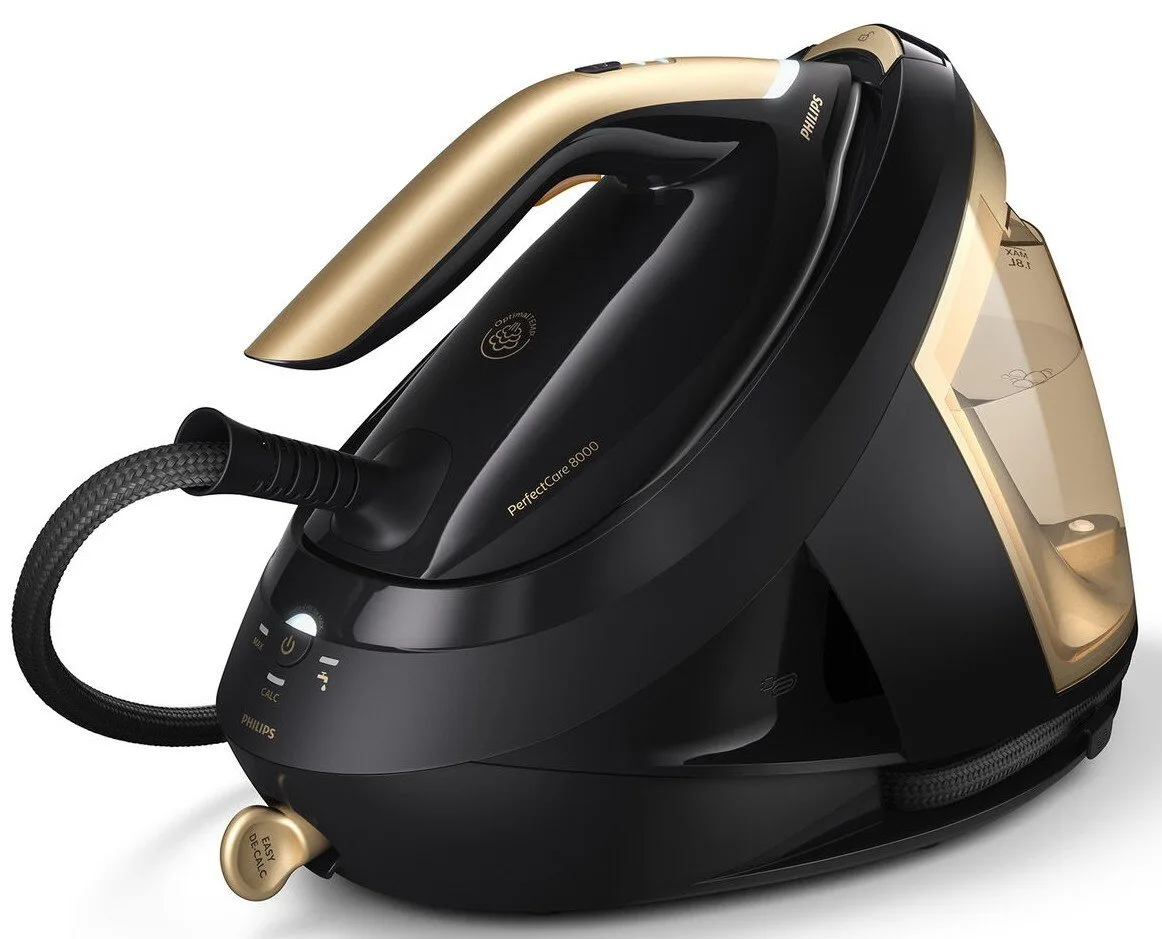 Парогенератор Philips PerfectCare 8000 Series, 2700Вт, 1800мл, паровой удар 700гр, постоянная подача пара 170