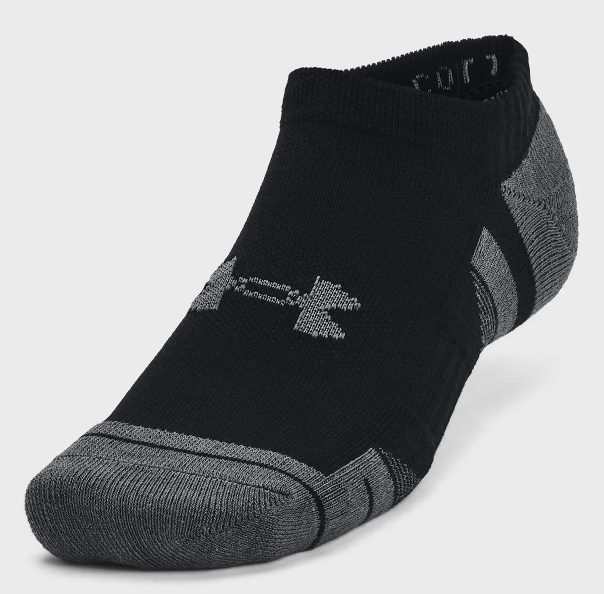 Шкарпетки Under Armour бавовняні MD чорні унисекс 3 шт
