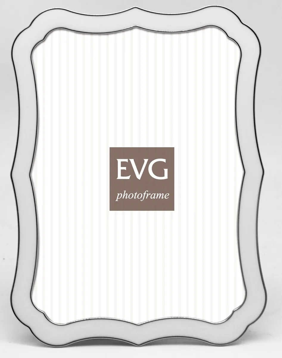 Фоторамка EVG метал 10х15 см біла