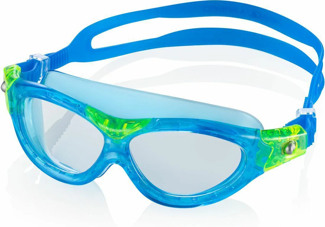 Окуляри для плавання AQUA SPEED TPE OSFM блакитний зелений