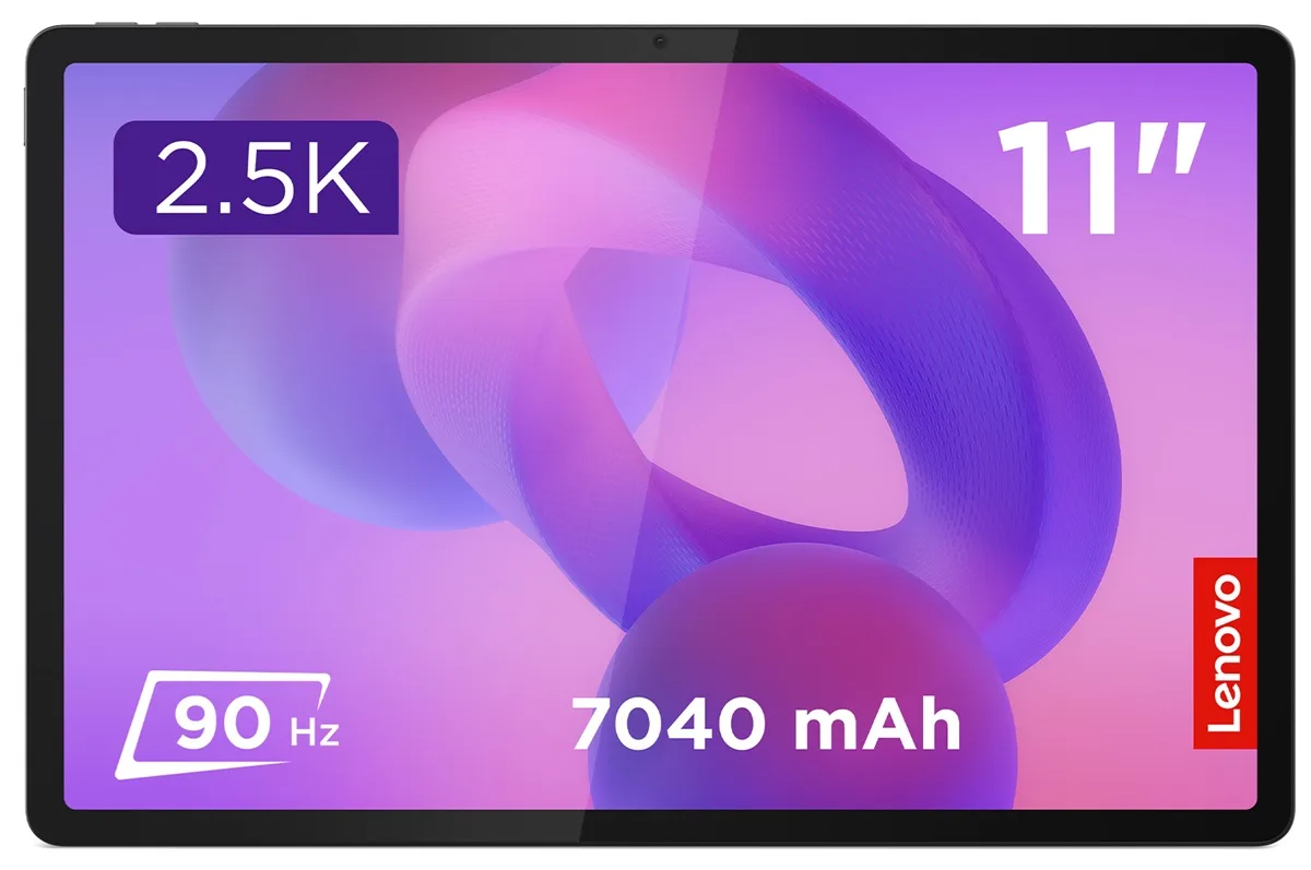 Планшет Lenovo 11" IPS 2560x1600 8ГБ 128ГБ 5G Сірий з чохлом та стилусом
