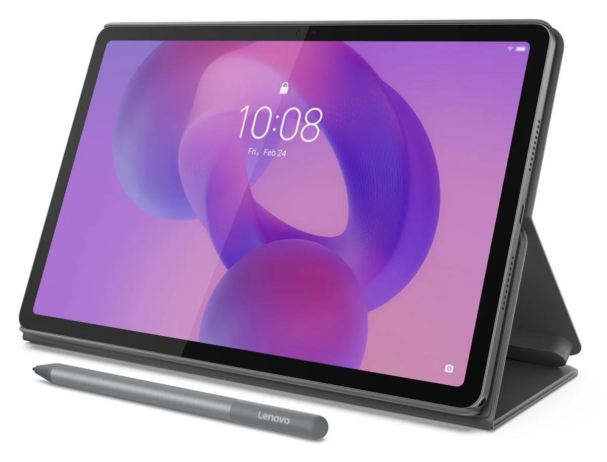 Планшет Lenovo 11" IPS 2560x1600 8ГБ 128ГБ 5G Сірий з чохлом та стилусом